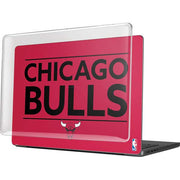 NBA Chicago Bulls Standard - Red MacBook Pro 14in (2021-24) Case plus Skin