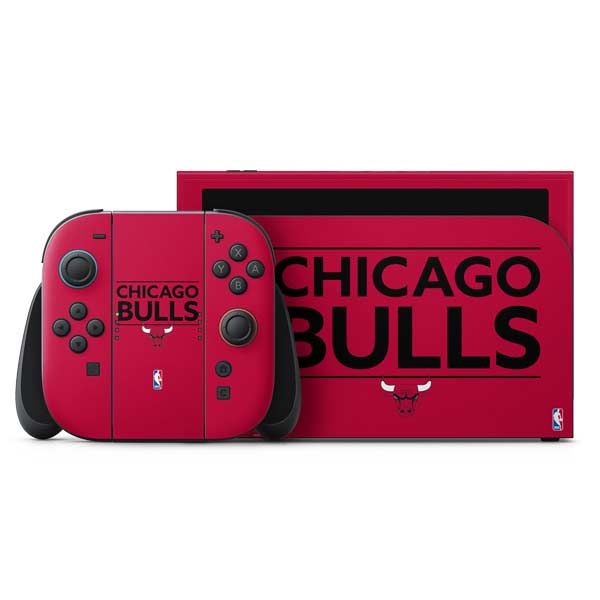 NBA Chicago Bulls Standard - Red Nintendo Switch 2 (2025) with Joy-Con Skin