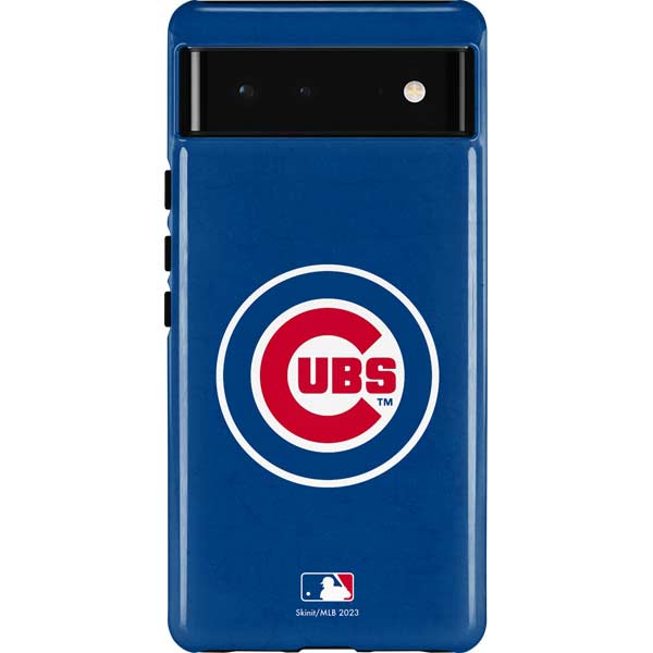 MLB Chicago Cubs - Solid Distressed Pixel Cases