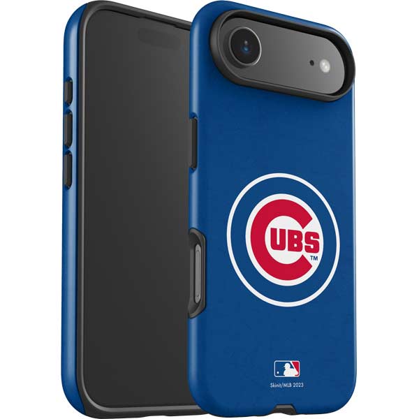 MLB Chicago Cubs - Solid Distressed iPhone 17 Air Impact Case