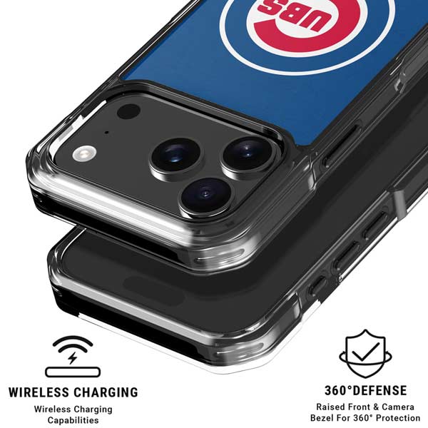MLB Chicago Cubs - Solid Distressed iPhone 17 Pro MagSafe Case