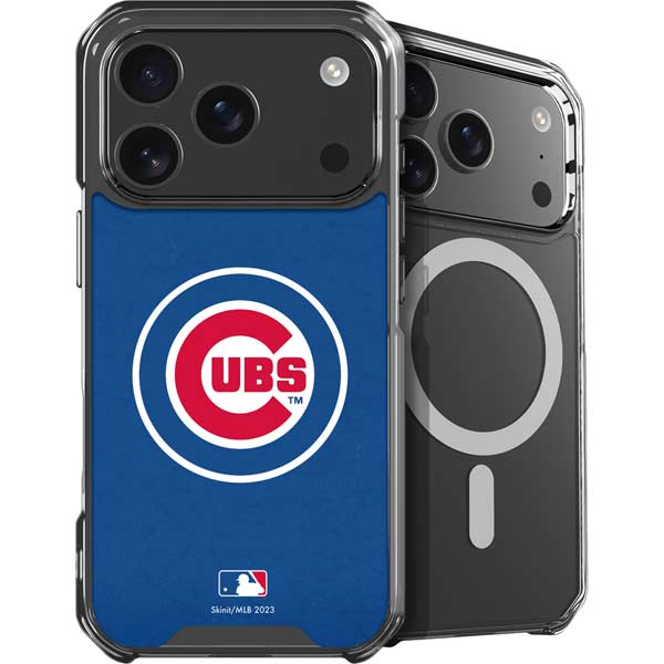 MLB Chicago Cubs - Solid Distressed iPhone 17 Pro Max MagSafe Case