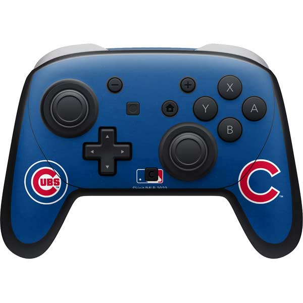 MLB Chicago Cubs - Solid Distressed Nintendo Switch 2 (2025) Pro Controller Skin