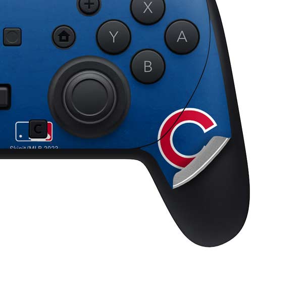 MLB Chicago Cubs - Solid Distressed Nintendo Switch 2 (2025) Pro Controller Skin