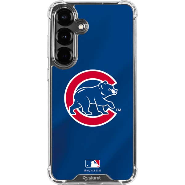 MLB Chicago Cubs Alternate/Away Jersey Galaxy S26 Plus Clear Case