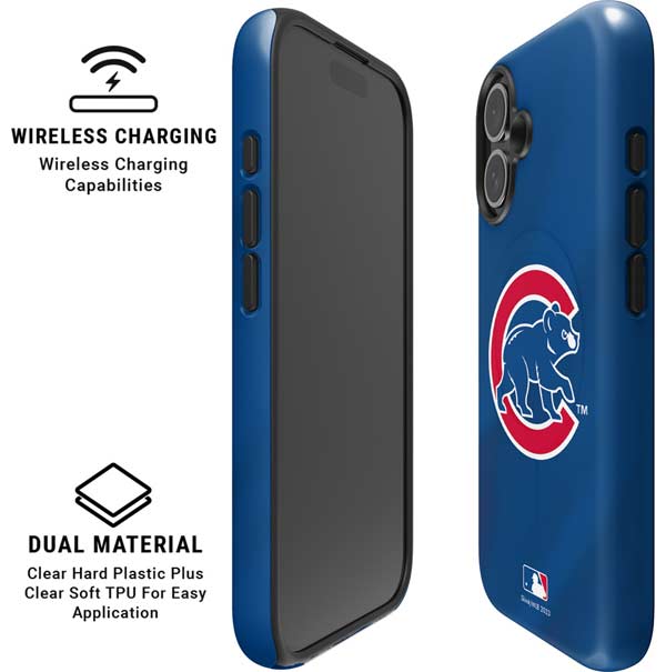 MLB Chicago Cubs Alternate/Away Jersey iPhone 16 Magsafe Impact Case