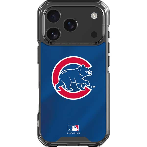 MLB Chicago Cubs Alternate/Away Jersey iPhone 17 Pro Clear Case