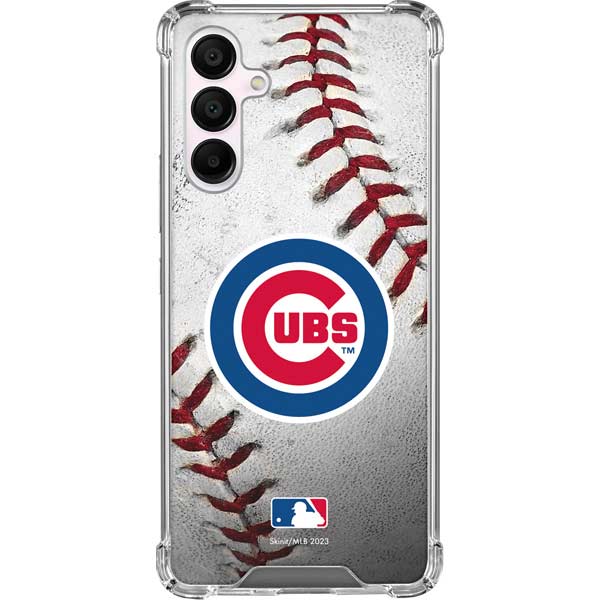 Galaxy A16 5G MLB Chicago Cubs Game Ball Clear Case Galaxy A16 5G MLB Chicago Cubs Game Ball Clear Case