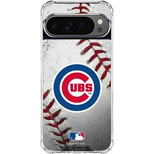 MLB Chicago Cubs Game Ball Google Pixel 10 Pro XL Clear Case