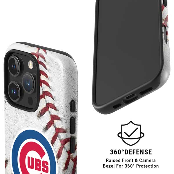 MLB Chicago Cubs Game Ball iPhone 16 Pro Magsafe Impact Case