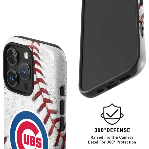 MLB Chicago Cubs Game Ball iPhone 16 Pro Max Magsafe Impact Case