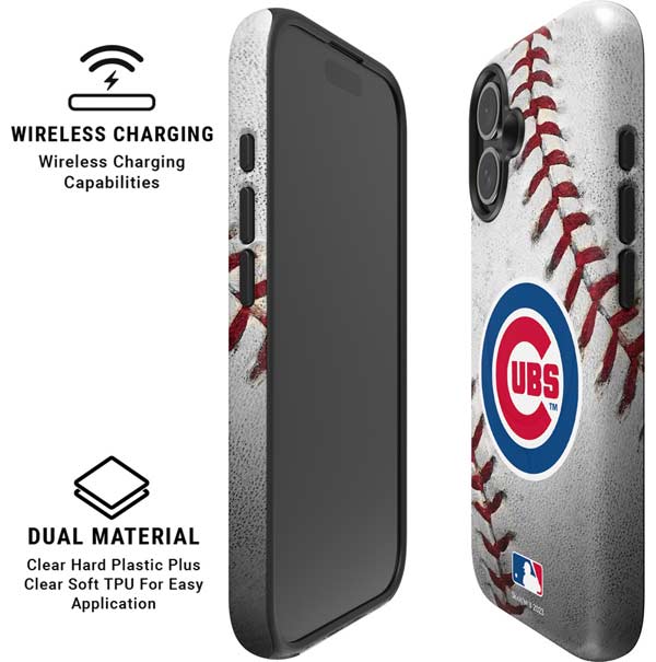 MLB Chicago Cubs Game Ball iPhone 17 Magsafe Impact Case