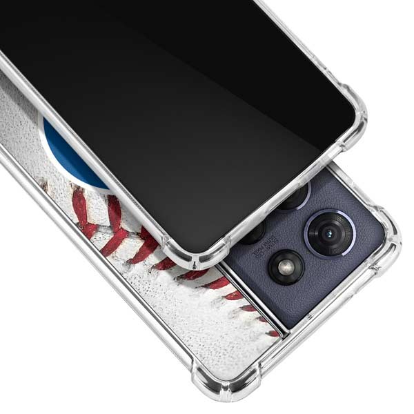 MLB Chicago Cubs Game Ball Moto G Power 5G (2025) Clear Case