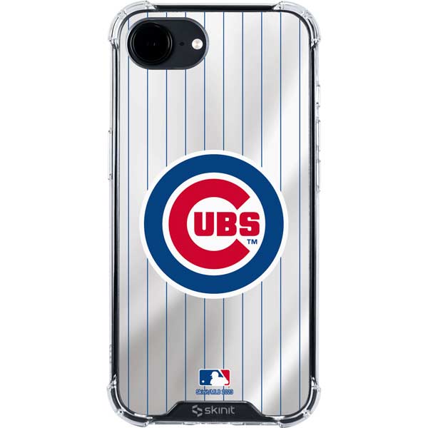 MLB Chicago Cubs Home Jersey iPhone 16e Clear Case