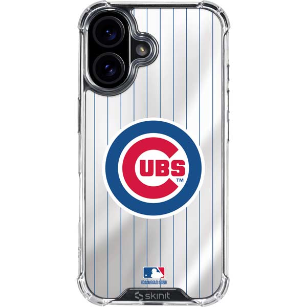 MLB Chicago Cubs Home Jersey iPhone 17 Clear Case