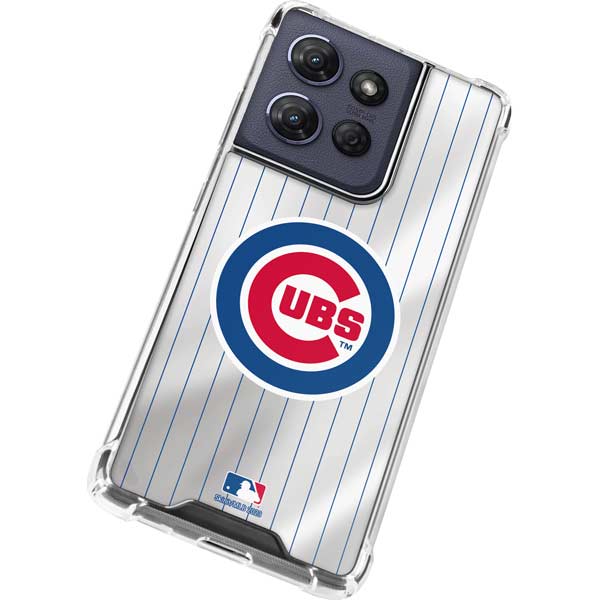 MLB Chicago Cubs Home Jersey Moto G 5G (2025) Clear Case
