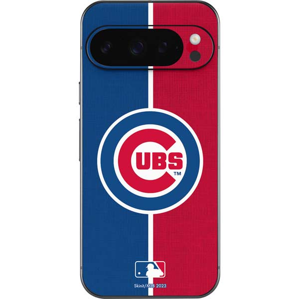 MLB Chicago Cubs Split Google Pixel 10 Pro XL Skin