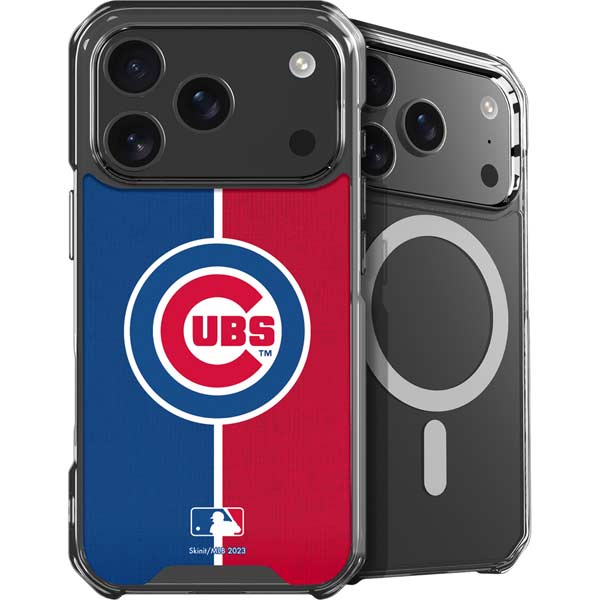 MLB Chicago Cubs Split iPhone 17 Pro MagSafe Case
