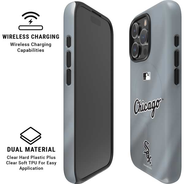 MLB Chicago White Sox Alternate/Away Jersey iPhone 16 Pro Max Magsafe Impact Case