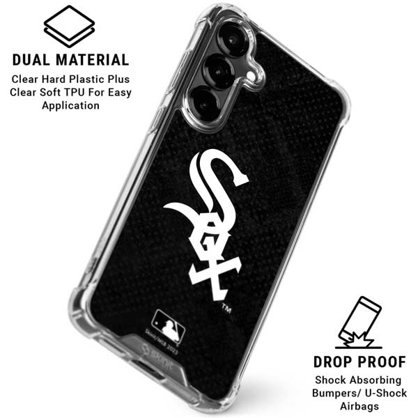 MLB Chicago White Sox Dark Wash Galaxy S26 Clear Case