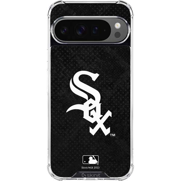 MLB Chicago White Sox Dark Wash Google Pixel 10 Pro XL Clear Case