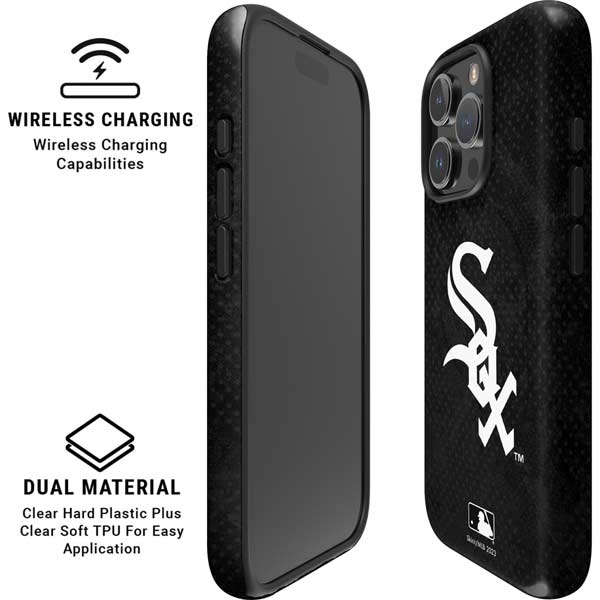 MLB Chicago White Sox Dark Wash iPhone 16 Pro Max Magsafe Impact Case