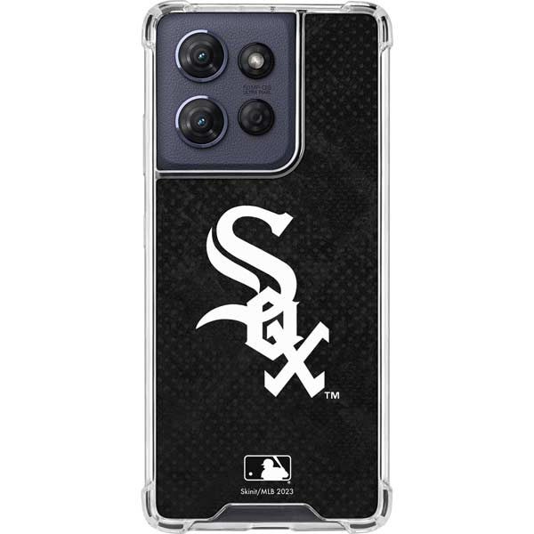 MLB Chicago White Sox Dark Wash Moto G 5G (2025) Clear Case