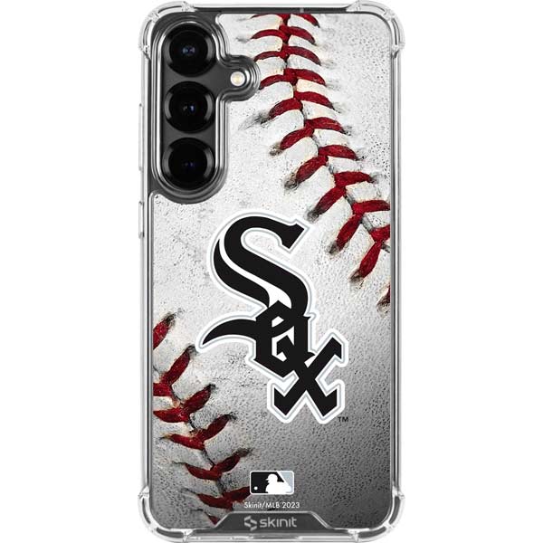 MLB Chicago White Sox Game Ball Galaxy S26 Plus Clear Case