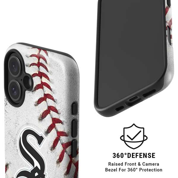 MLB Chicago White Sox Game Ball iPhone 16 Magsafe Impact Case