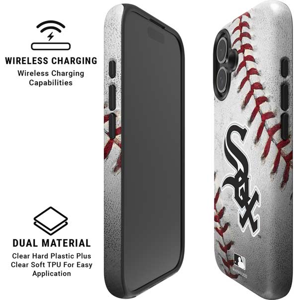 MLB Chicago White Sox Game Ball iPhone 16 Magsafe Impact Case