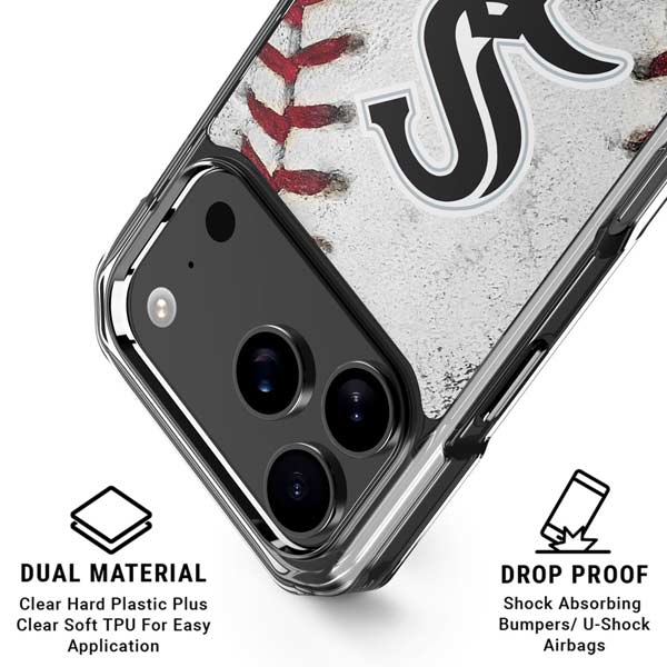 MLB Chicago White Sox Game Ball iPhone 17 Pro Max MagSafe Case