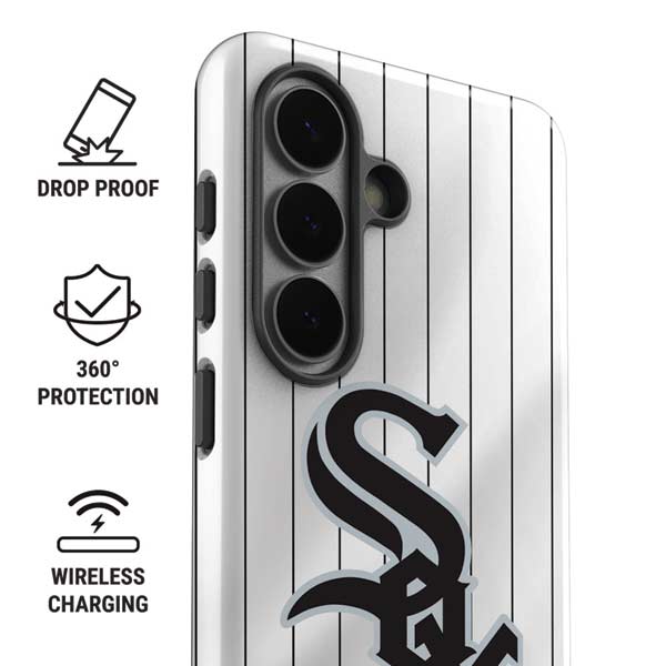 MLB Chicago White Sox Home Jersey Galaxy S26 Plus Impact Case
