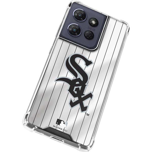 MLB Chicago White Sox Home Jersey Moto G 5G (2025) Clear Case
