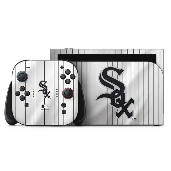MLB Chicago White Sox Home Jersey Nintendo Switch 2 (2025) with Joy-Con Skin