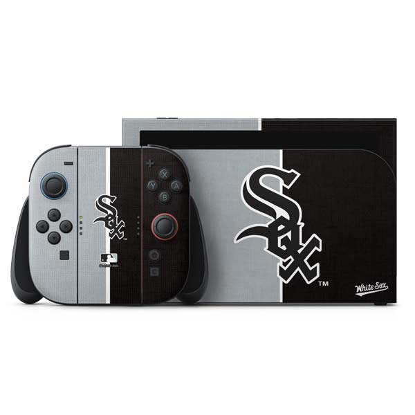 MLB Chicago White Sox Split Nintendo Switch 2 (2025) with Joy-Con Skin