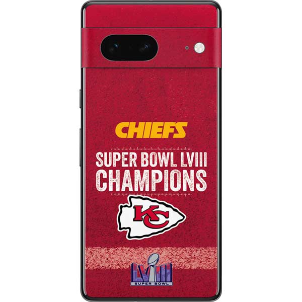 NFL Chiefs Super Bowl LVIII Champions Pixel Skins