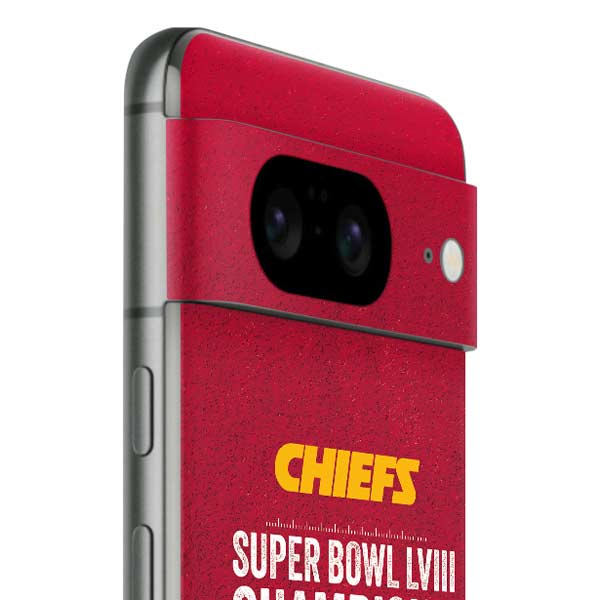 NFL Chiefs Super Bowl LVIII Champions Google Pixel 8 Skin