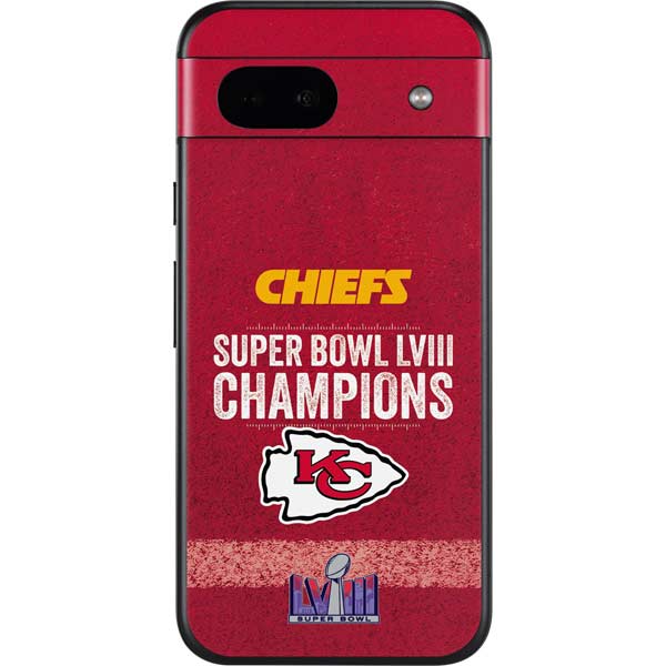 NFL Chiefs Super Bowl LVIII Champions Google Pixel 8a Skin