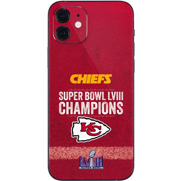 NFL Chiefs Super Bowl LVIII Champions iPhone 12 Mini Skin