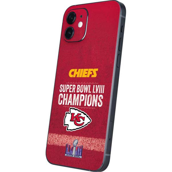 NFL Chiefs Super Bowl LVIII Champions iPhone 12 Mini Skin