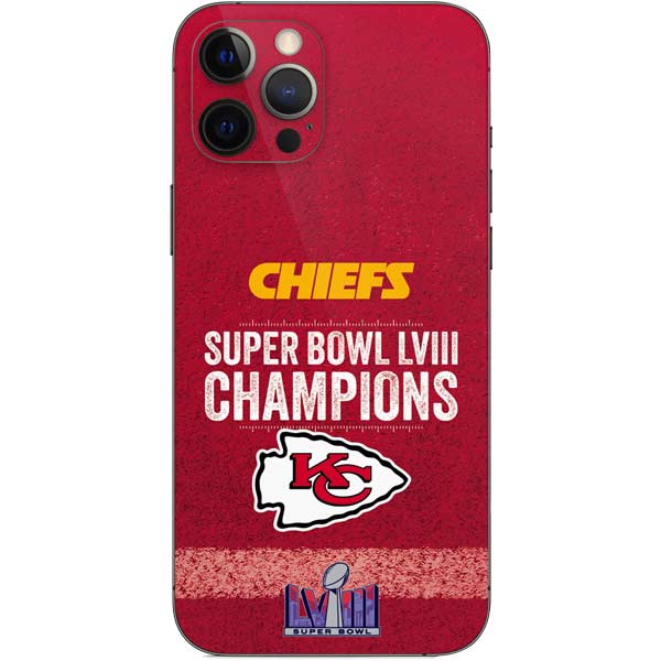 NFL Chiefs Super Bowl LVIII Champions iPhone 12 Pro Max Skin