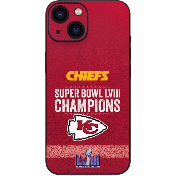 NFL Chiefs Super Bowl LVIII Champions iPhone 13 Mini Skin