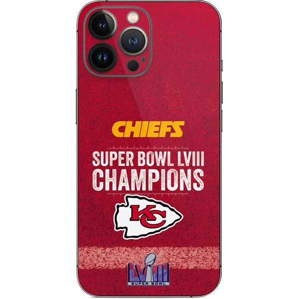 NFL Chiefs Super Bowl LVIII Champions iPhone 15 Pro Max Skin
