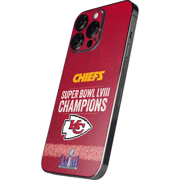 NFL Chiefs Super Bowl LVIII Champions iPhone 15 Pro Max Skin