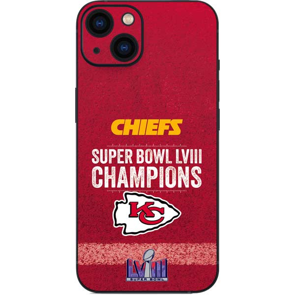NFL Chiefs Super Bowl LVIII Champions iPhone 15 Skin