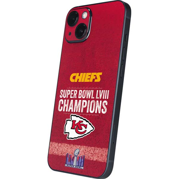 NFL Chiefs Super Bowl LVIII Champions iPhone 15 Skin
