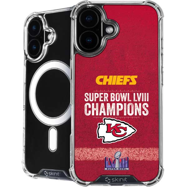 NFL Chiefs Super Bowl LVIII Champions iPhone 16 MagSafe Case