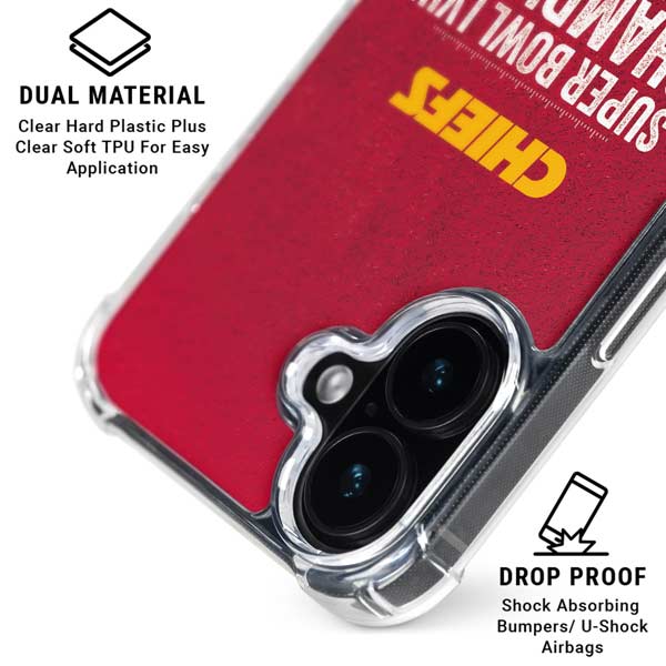 NFL Chiefs Super Bowl LVIII Champions iPhone 16 MagSafe Case