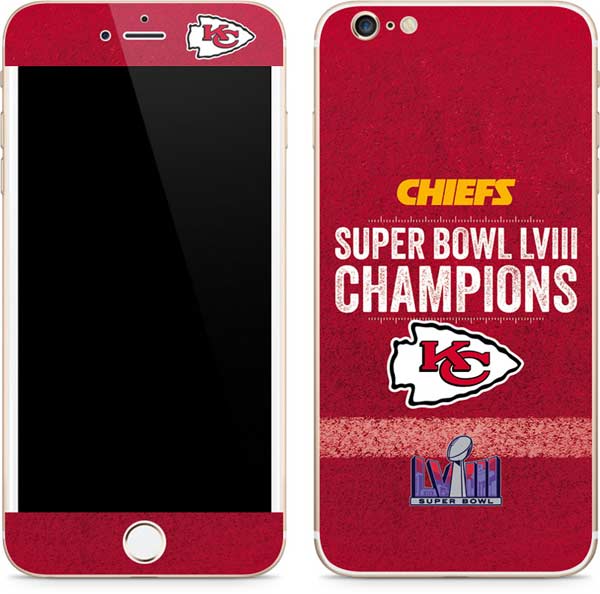 NFL Chiefs Super Bowl LVIII Champions iPhone 6/6s Plus Skin