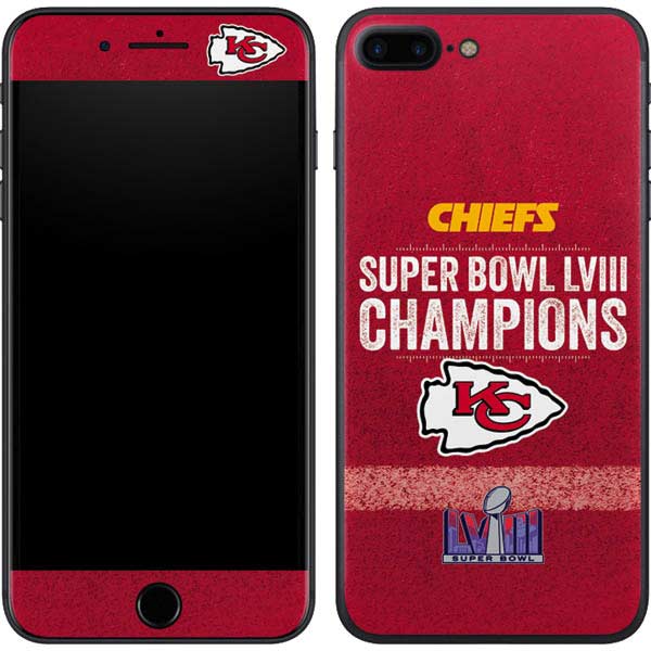 NFL Chiefs Super Bowl LVIII Champions iPhone 8 Plus Skin